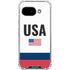 USA American Flag Google Pixel 9a Clear Case